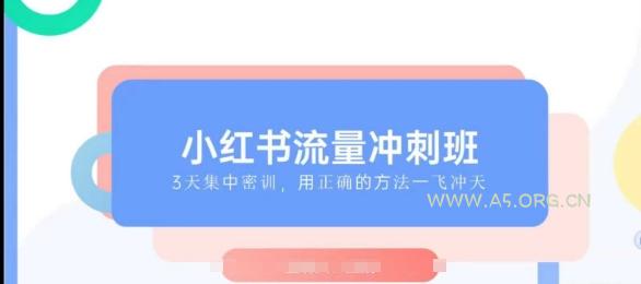 小红书流量冲刺班2025，最懂小红书的女人，快速教你2025年入局小红书