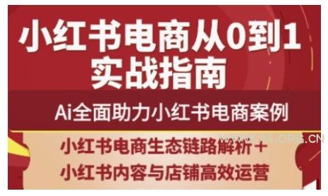 2025小红书电商全链路运营，Ai全面助力小红书电商案例