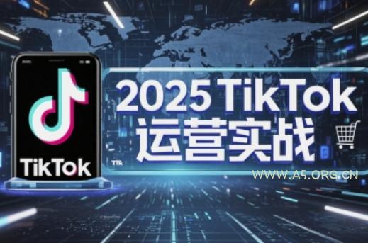 2025TikTok电商运营，掌握TikTok店铺运营核心技巧，实现低成本高转化