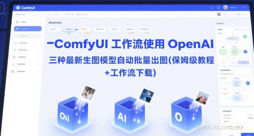 ComfyUI 工作流使用 OpenAI 三种最新生图模型自动批量出图(保姆级教程+工作流下载)