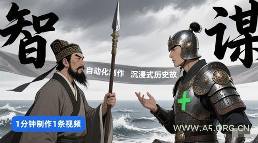 扣子工作流一键生成沉浸式历史故事,一天工作量,3分钟搞定