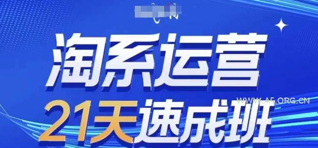 淘系运营21天速成班(更新25年5月)，0基础轻松搞定淘系运营，不做假把式