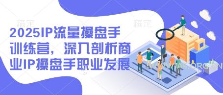2025IP流量操盘手训练营，深入剖析商业IP操盘手职业发展（更新）