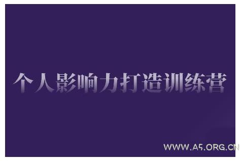个人影响力打造训练营,掌握公域引流、私域运营、产品定位等核心技能,实现从0到1的个人IP蜕变