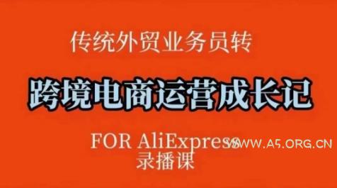 跨境电商速卖通运营课,运营方法论+后台实操,逻辑清晰