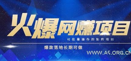 火爆全自动搬砖项目，可批量矩阵操作，爆款落地长期可做【揭秘】