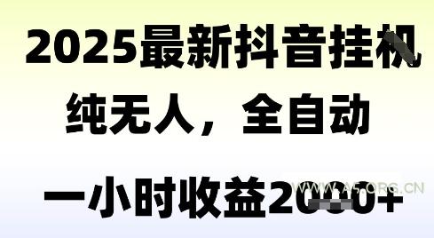 独家抖音无人撸礼物，全自动纯无人，长期稳定 一个小时收益2k+，小白当天拿结果【揭秘】