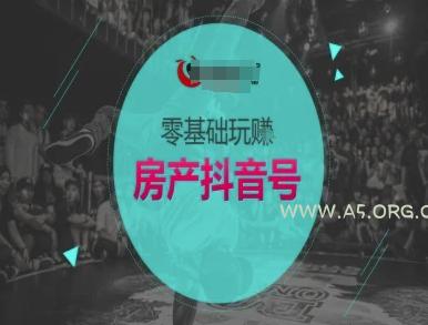 零基础玩转房产抖音号-抖音卖房教程