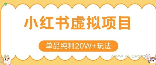 小红书卖虚拟产品,单品纯利20W+玩法分享,4节系列课程
