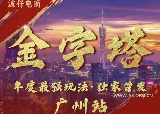 波仔电商·线下课ppt-10月30号，金字塔玩法 3天极速起量，88页ppt，3天起量!