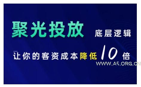 小红书聚光投放底层逻辑课，让你的客资成本降低10倍