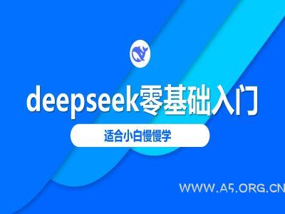 deepseek零基础入门-deepseek教程2025，适合小白慢慢学