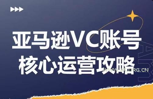 亚马逊VC账号核心玩法解析，实战经验拆解产品模块运营技巧，提升店铺GMV，有效提升运营利润