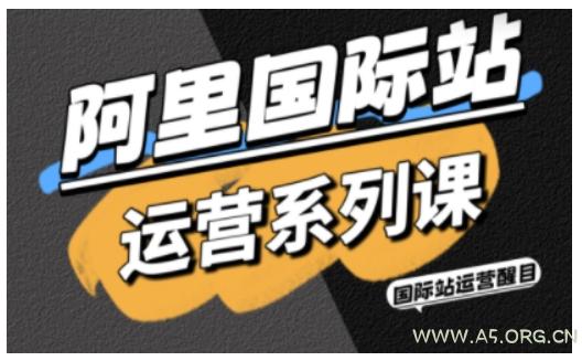 阿里国际站运营系列课,涵盖精准引流、直通车与全站推实战SOP,搭配AI效率工具包与高阶增长玩法