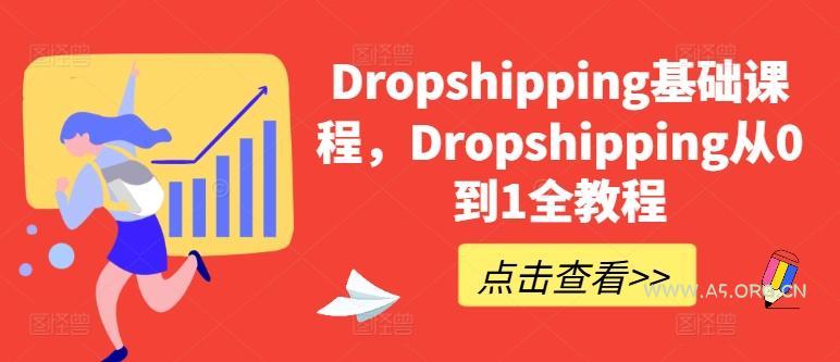 Dropshipping基础课程，Dropshipping从0到1全教程