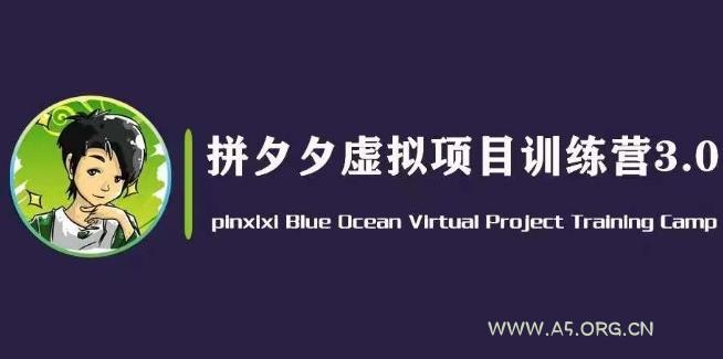黄岛主·拼夕夕虚拟变现3.0，蓝海平台的虚拟项目，单天50-500+纯利润