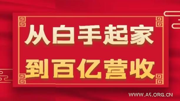 从白手起家到百亿营收，企业35年危机管理法则和幕后细节(17节)