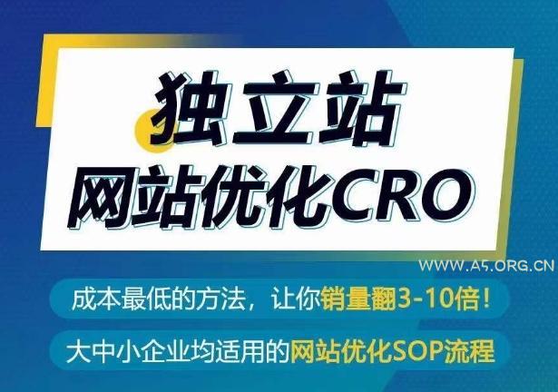 独立站网站优化CRO，成本最低的方法，让你销量翻3-10倍