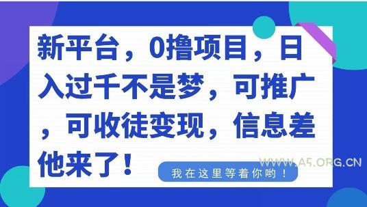 不要再花冤枉钱了，0撸项目，每天坚持，稳定1000+