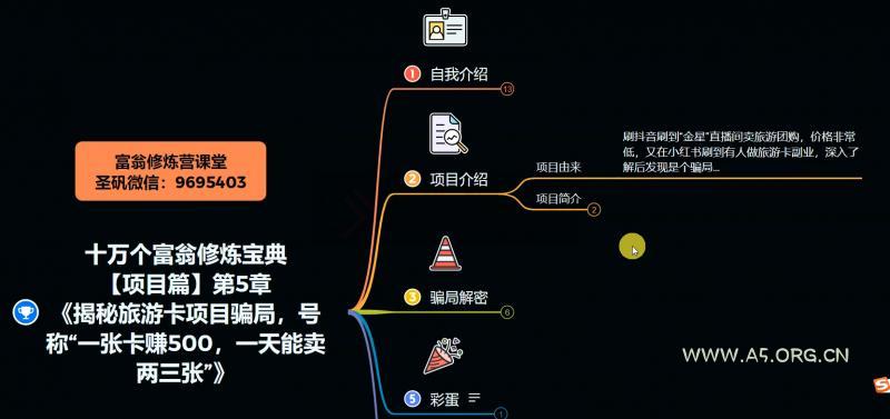 十万个富翁修炼宝典之5.揭秘旅游卡项目骗局，号称“一张卡赚500，一天能卖两三张”