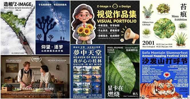 图片[3]-Z-Image – 逼真照片级文生图神器 WebUI+ComfyUI工作流 一键整合包-小红泡