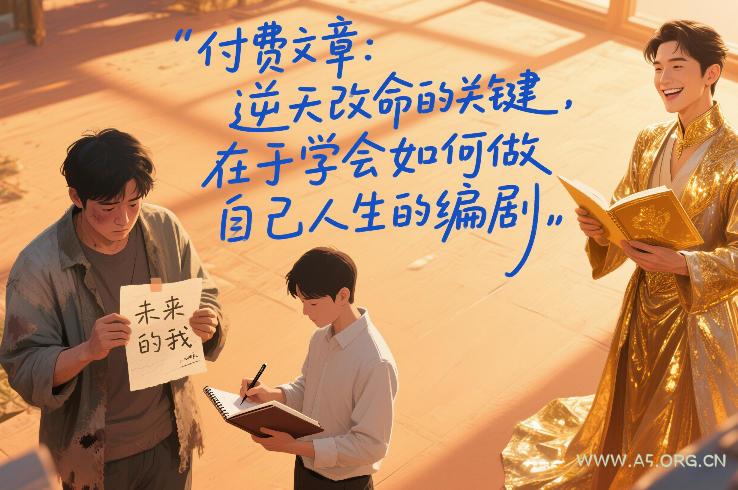 付费文章：逆天改命的关键，在于学会如何做自己人生的编剧-小红泡
