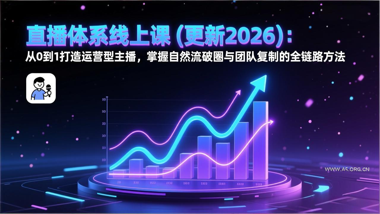 直播体系线上课(更新2月-小红泡