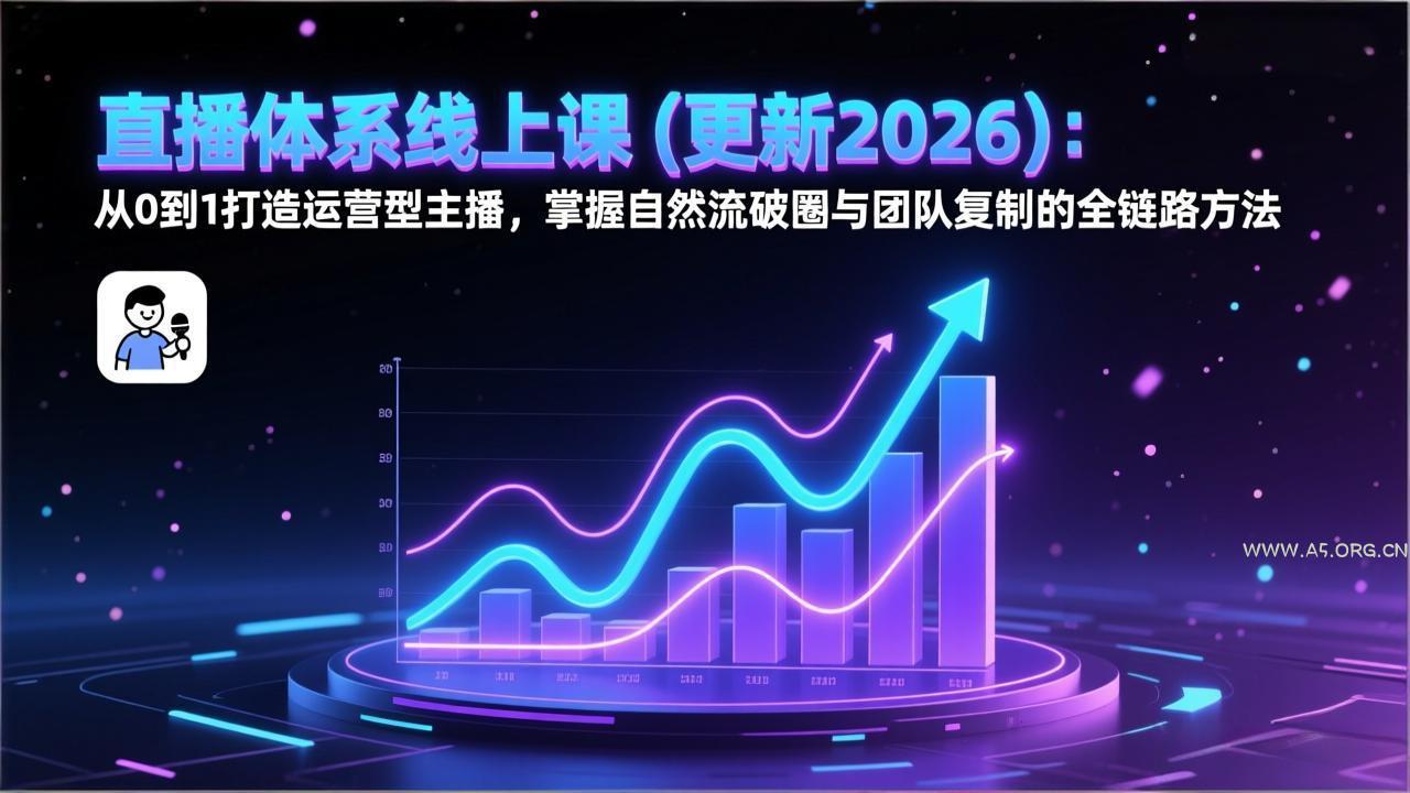 直播体系线上课(更新3月-小红泡