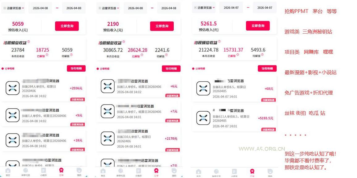 迅雷浏览器项目2.0_拆个大佬周1W的打法