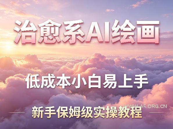 治愈系AI绘画提示词项目,低成本小白易上手,每天10分钟,新手保姆级实操教程-小红泡